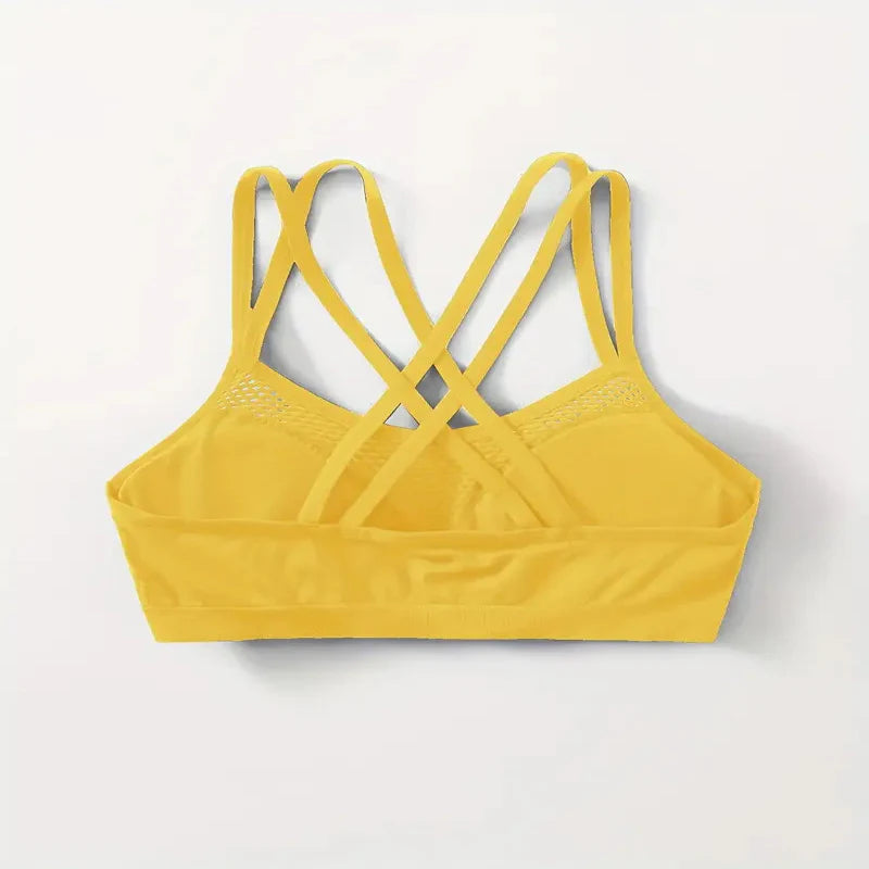 Cross Straps Cami Bra