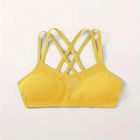 Cross Straps Cami Bra