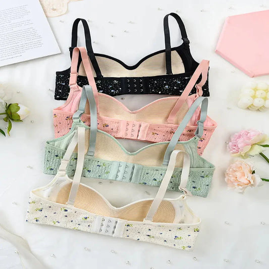 4pcs girl's bra