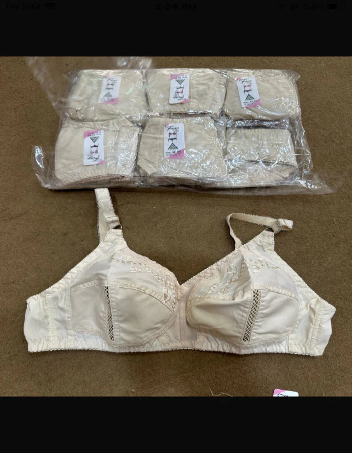 Skin Cotton Bra