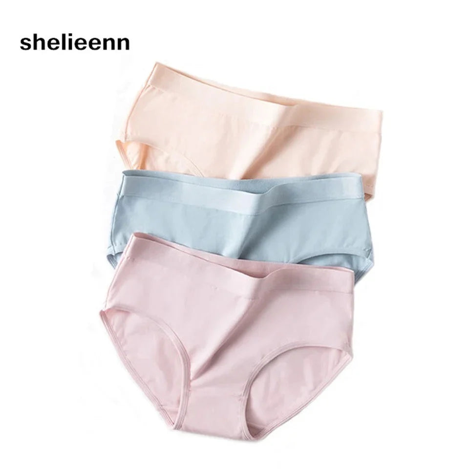 Mid Waist Underwear Panties