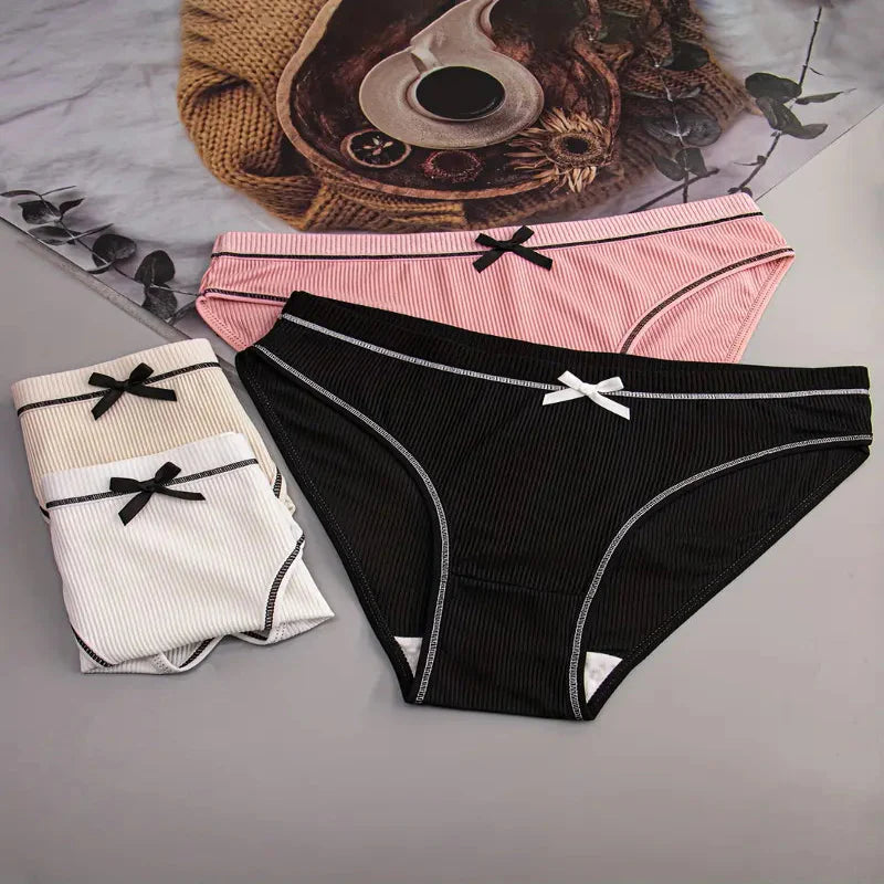 4pcs Women'S Colorful Panties