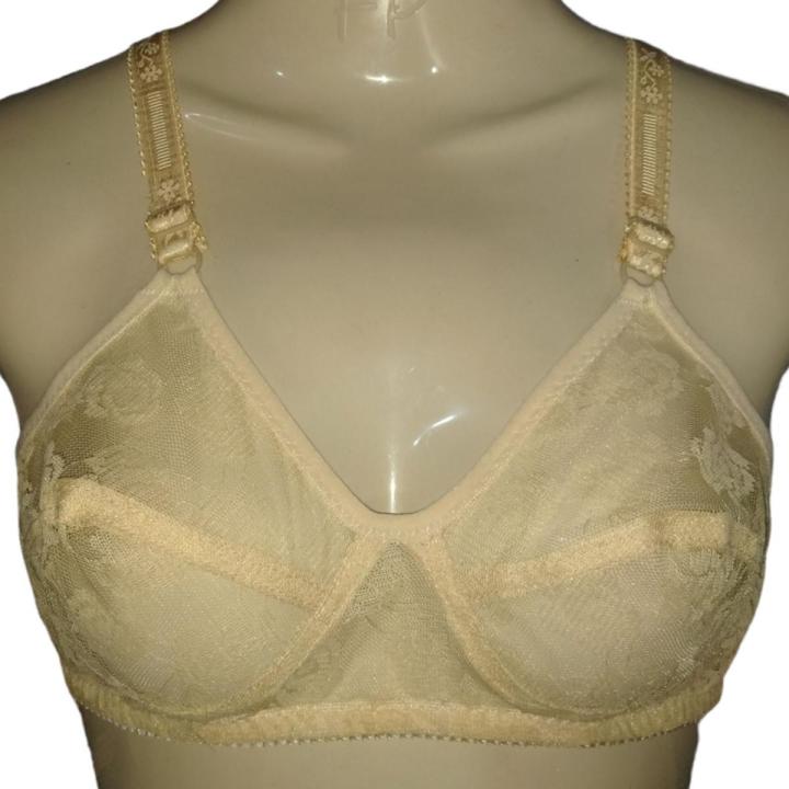 Transparent Net Bra