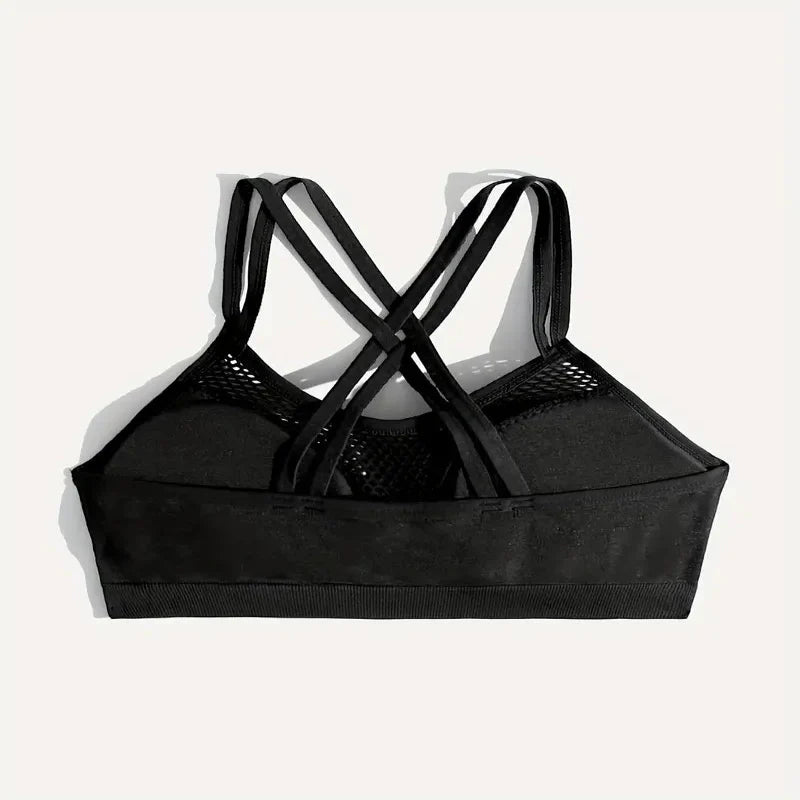 Cross Straps Cami Bra