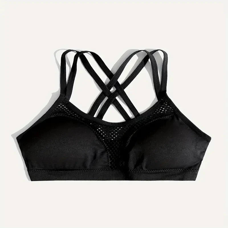 Cross Straps Cami Bra