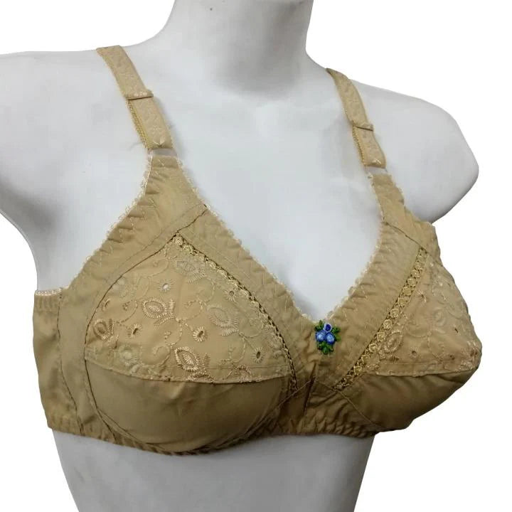 Non-Padded Cotton Bras