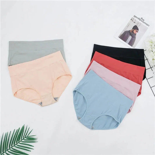 Mid Waist Underwear Panties